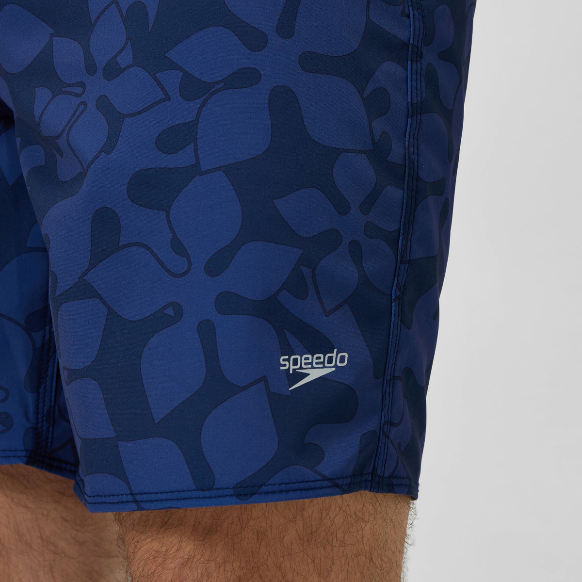 Lookout Printed Swim Shorts Navy | Speedo