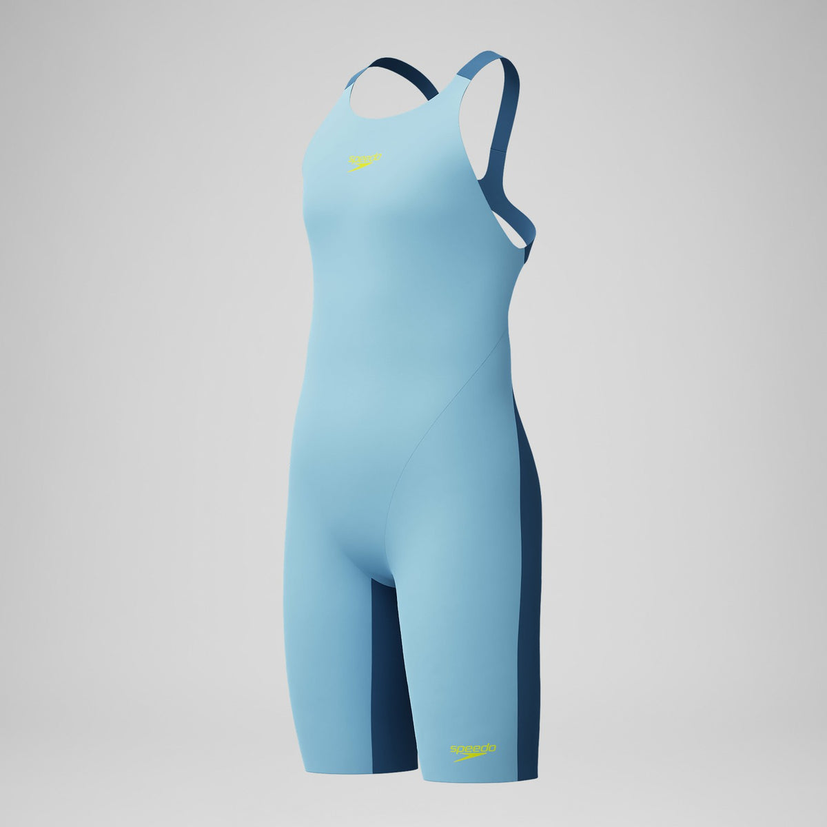 Girls Fastskin Endurance+ Max Openback Kneeskin Blue | Speedo
