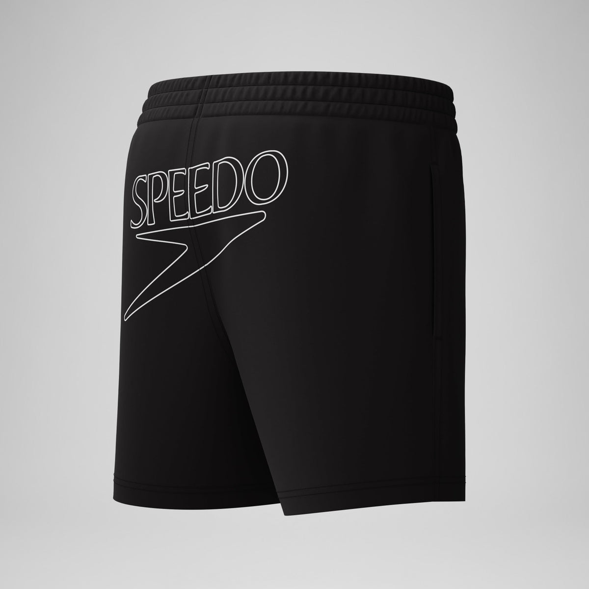 Boys Classic Logo Swim Shorts Black | Speedo