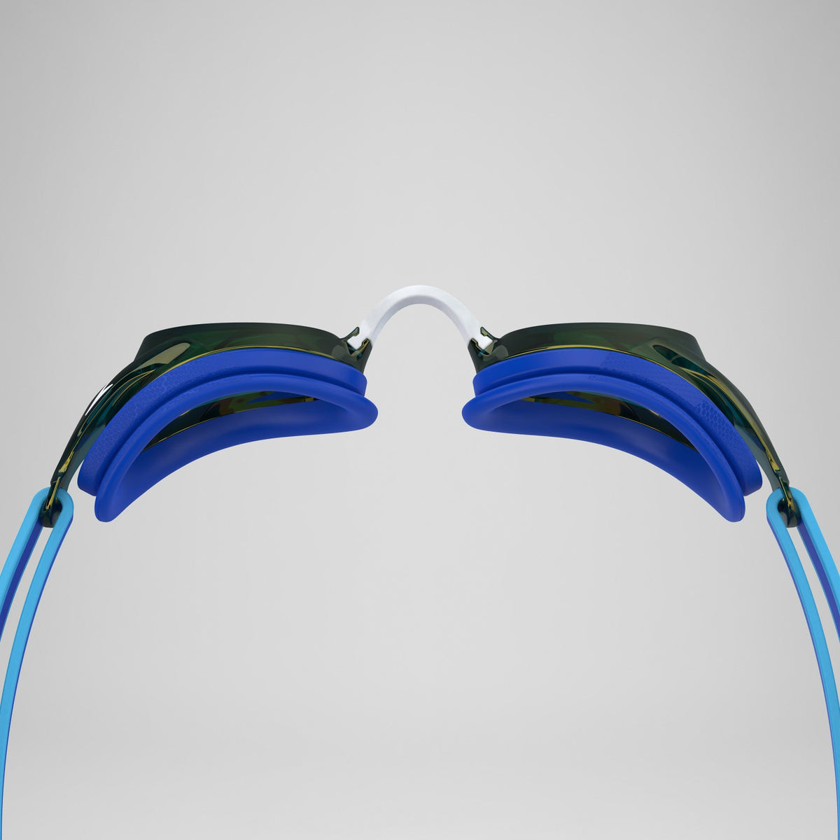 Junior Vanquisher 3.0 Mirror Goggles Blue/Gold | Speedo