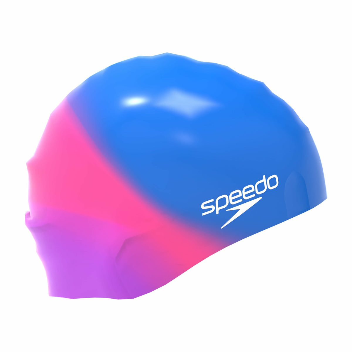 Junior Multi Colour Silicone Cap Blue/Pink | Speedo