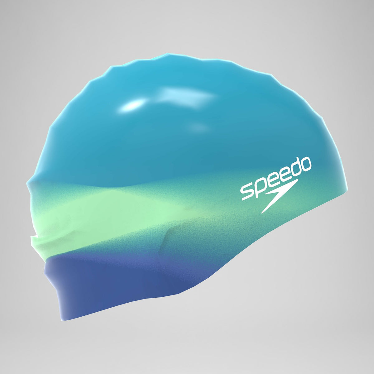 Adult Multi Colour Silicone Cap Blue | Speedo