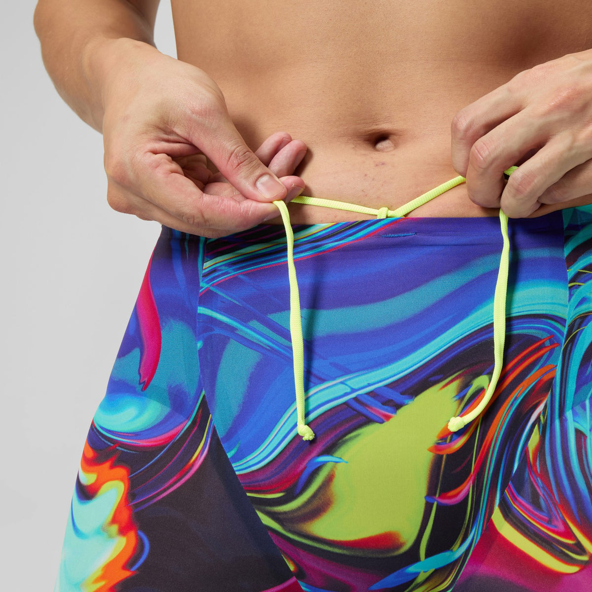 Fastskin LZR Pure Valor 2.0 High Waist Jammer Blue/Pink | Speedo