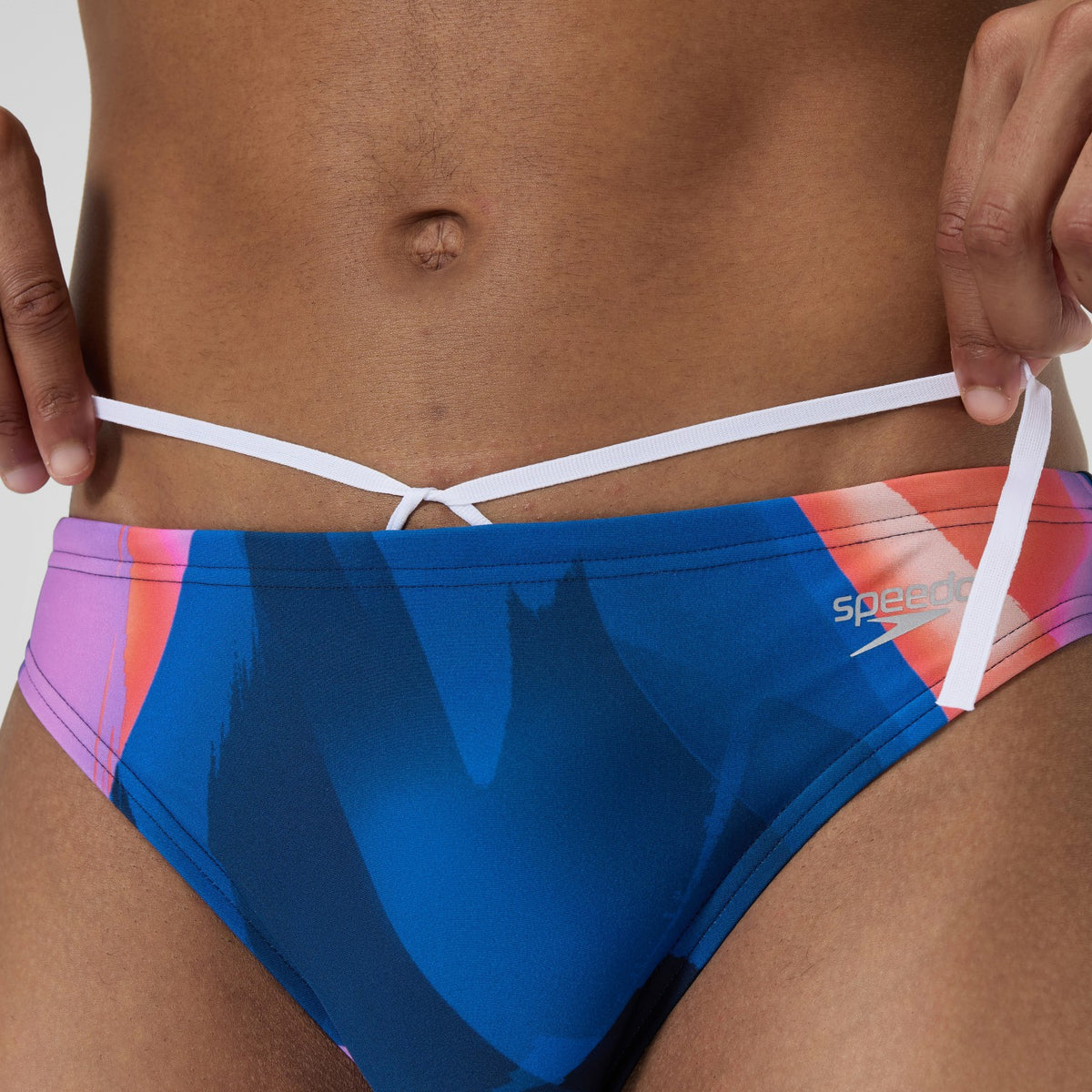 Print Beachstar Brief Blue/Orange | Speedo