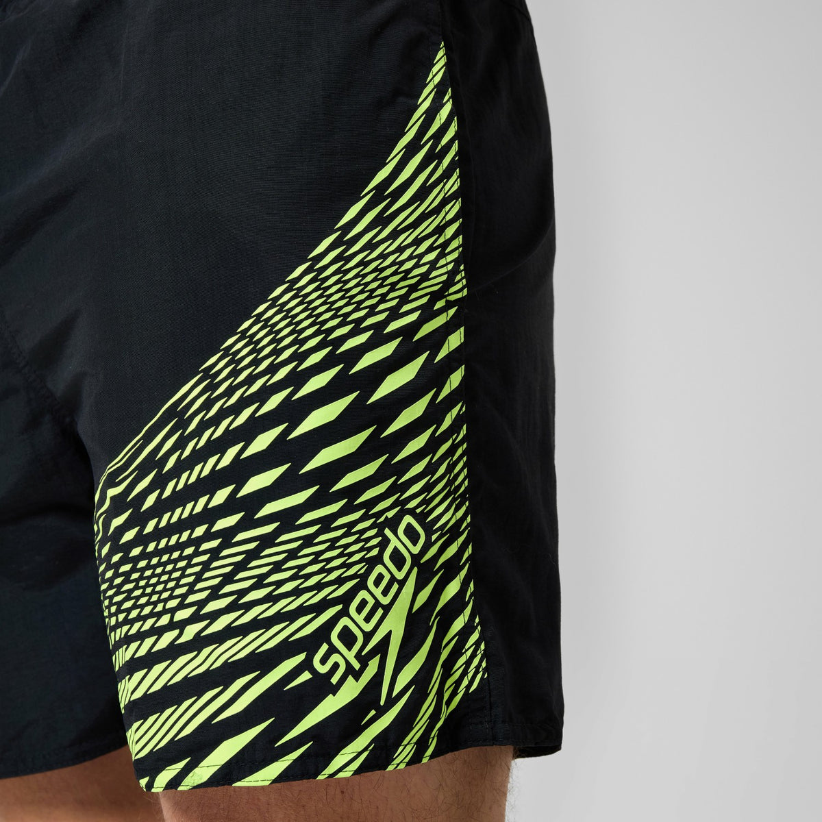 HyperBoom Splice Swim Shorts Black/Yellow | Speedo