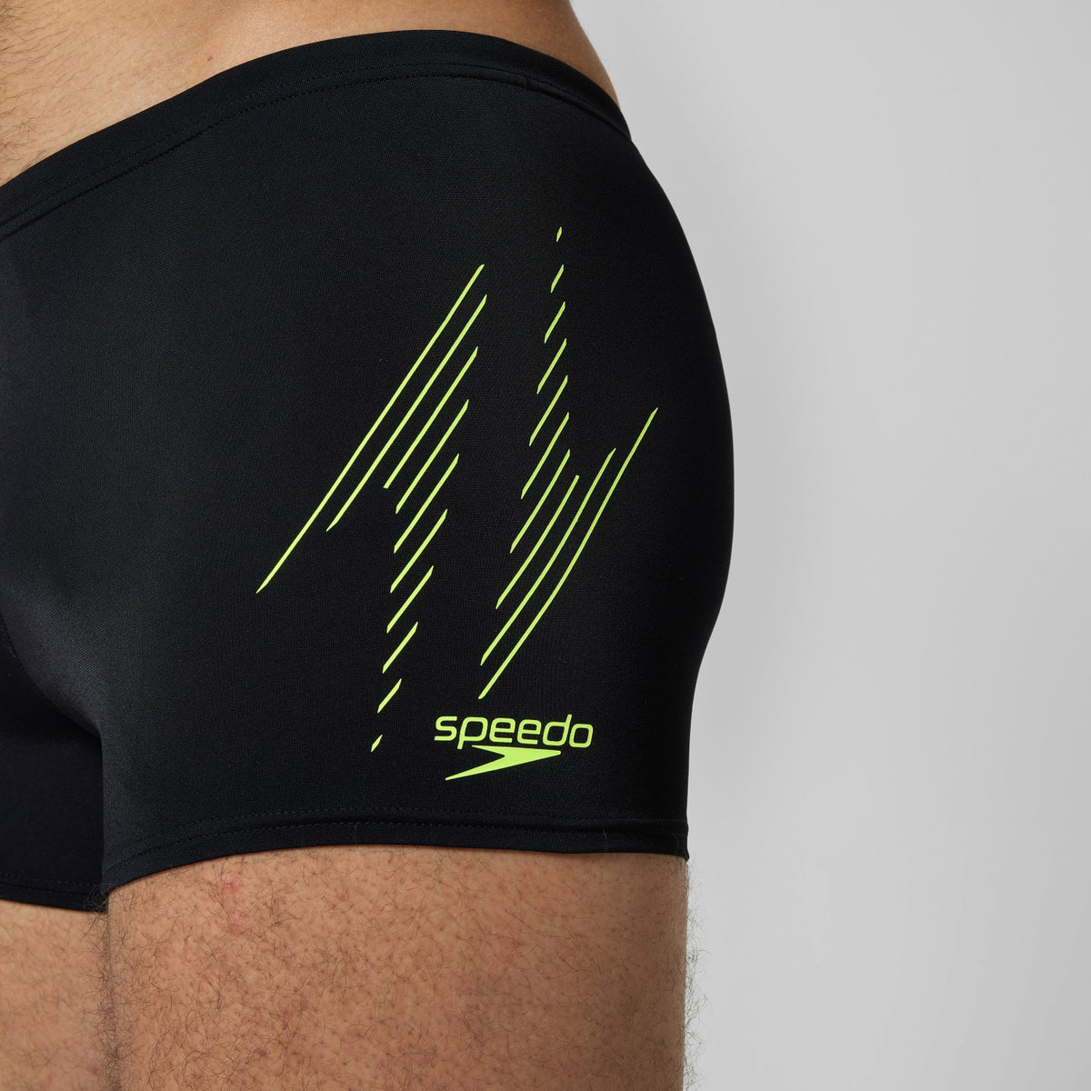 HyperBoom Placement Aquashorts Black/Yellow | Speedo