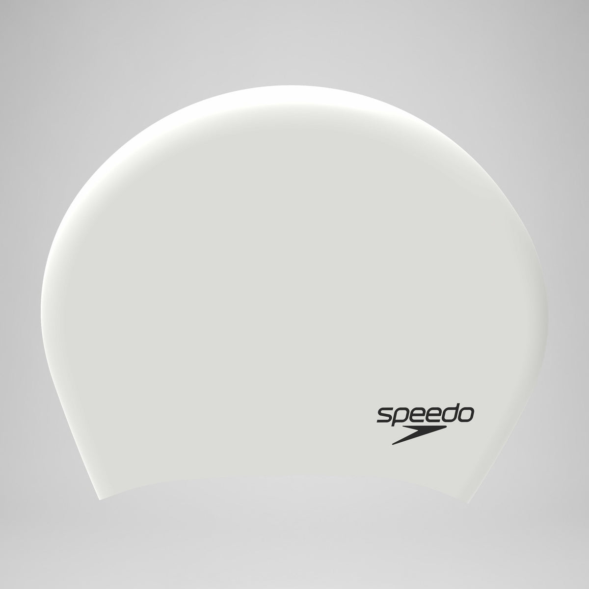 Unisex Long Hair Silicone Cap White/Black | Speedo