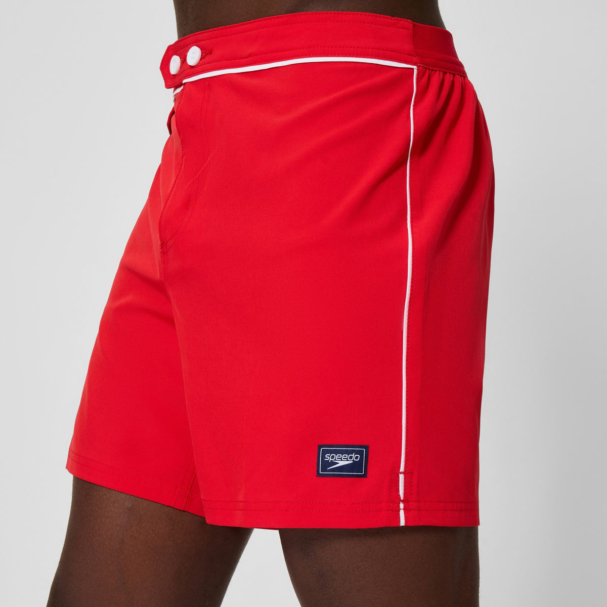 Jetstream Solid Swim Shorts Red | Speedo
