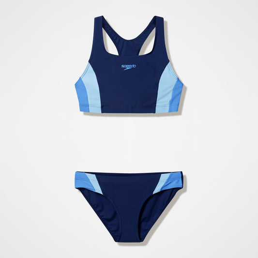 Colourblock Bikini Set Navy/Blue | Speedo
