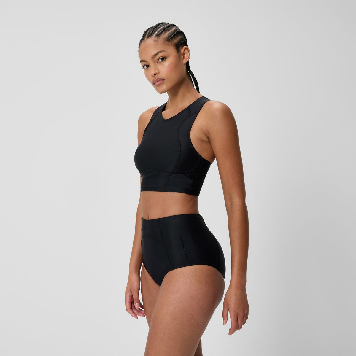 Ocean Flex Crop Top Black | Speedo