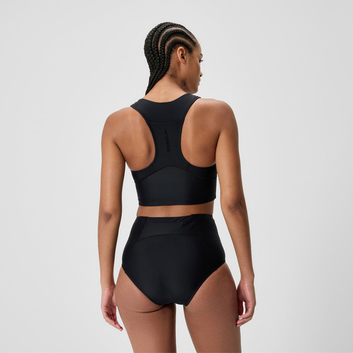 Ocean Flex Crop Top Black | Speedo