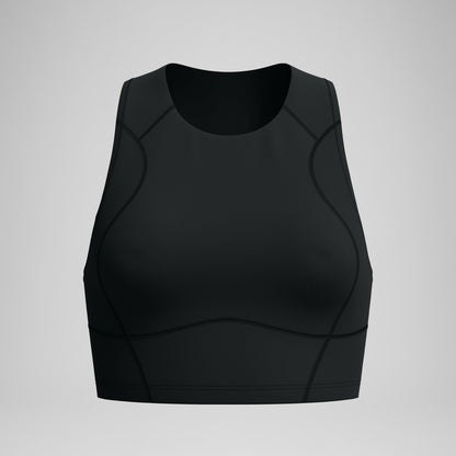 Ocean Flex Crop Top Black | Speedo