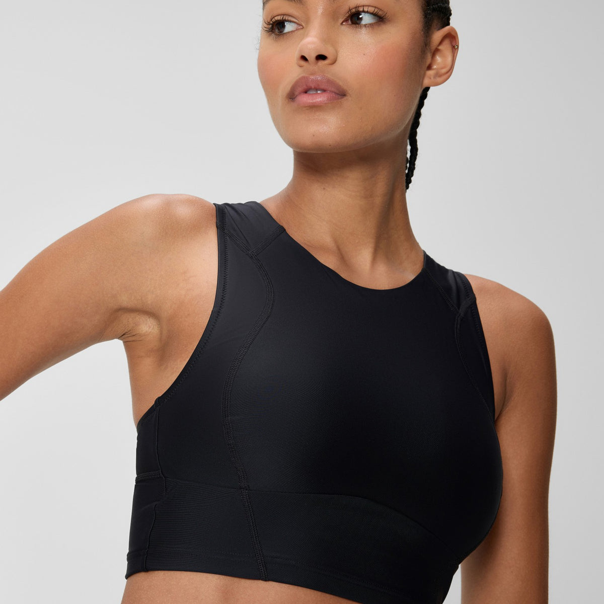 Ocean Flex Crop Top Black | Speedo