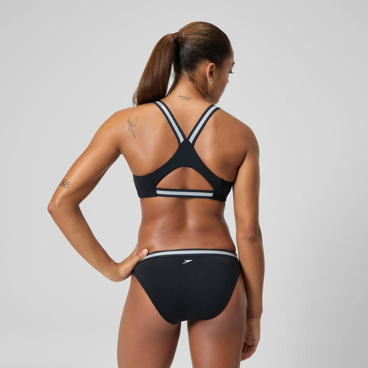 Vanquisher Collection Two Piece Set Black/Grey | Speedo