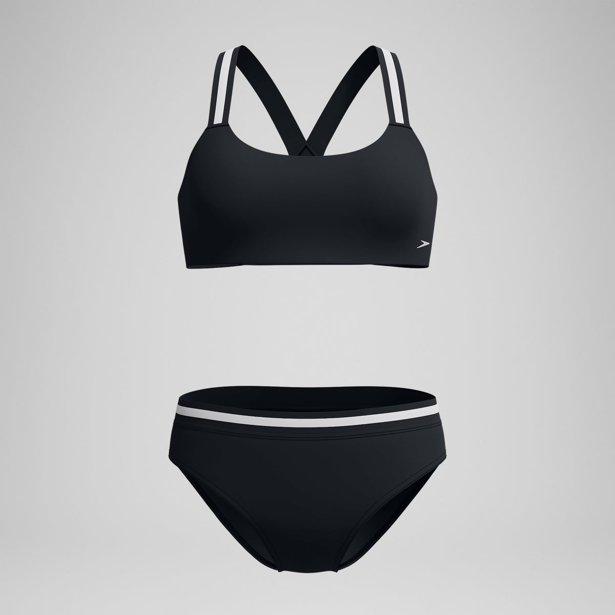 Vanquisher Collection Two Piece Set Black/Grey | Speedo