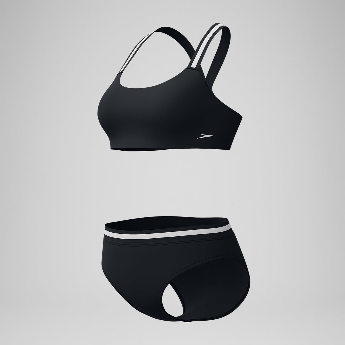 Vanquisher Collection Two Piece Set Black/Grey | Speedo