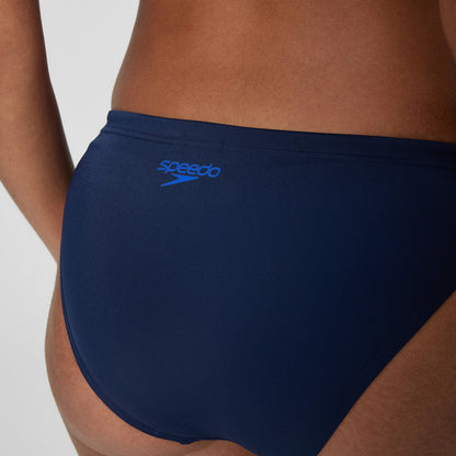 Medley Logo V-Back Bikini Set Navy/Blue | Speedo