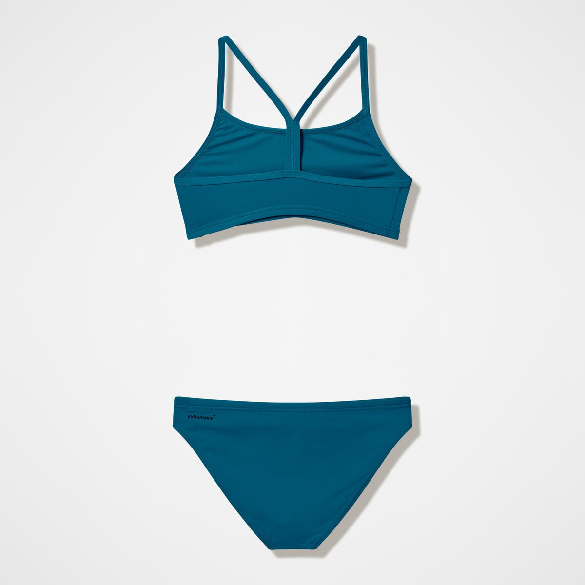 Endurance+ Logo Thinstrap Bikini Set Green | Speedo