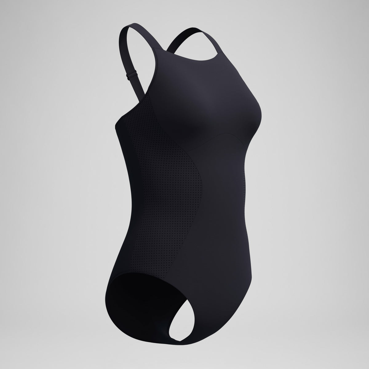 Sculpture High Neck Contour Swimsuit Black | Speedo