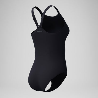 Sculpture High Neck Contour Swimsuit Black | Speedo