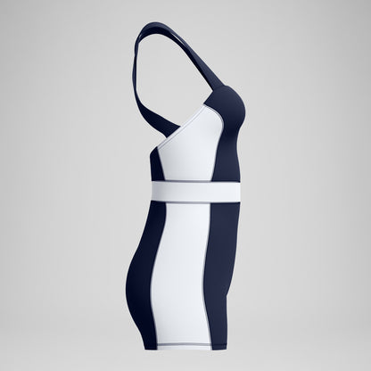Jetstream Colourblock Legsuit Navy/White | Speedo