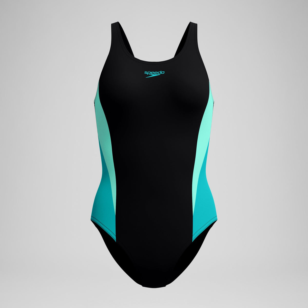 Colorblock Splice 2.0 One Piece Black/Turquoise | Speedo