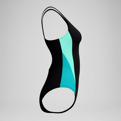 Colorblock Splice 2.0 One Piece Black/Turquoise | Speedo