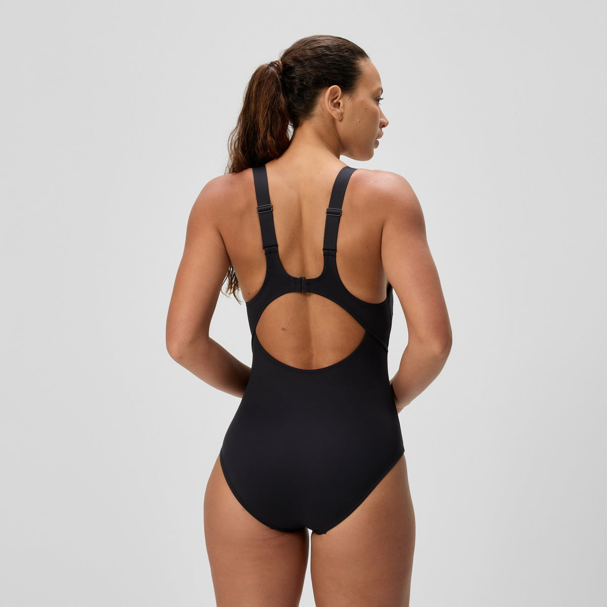 Sculpture Butterfly Back Swimsuit Black | Speedo