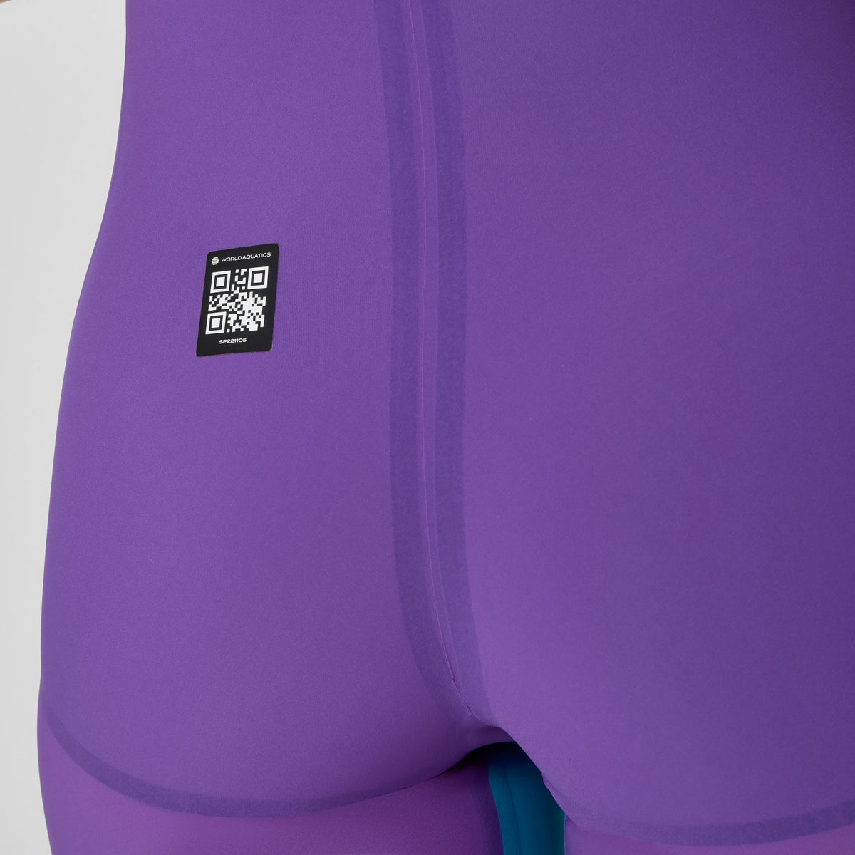 Fastskin LZR Pure Valor 2.0 Closedback Kneeskin Purple/Blue | Speedo