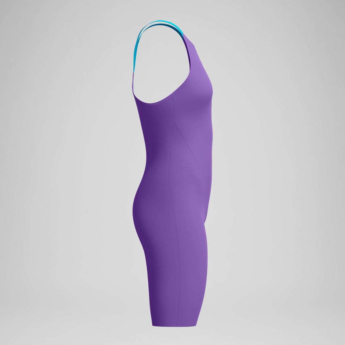Fastskin LZR Pure Valor 2.0 Closedback Kneeskin Purple/Blue | Speedo
