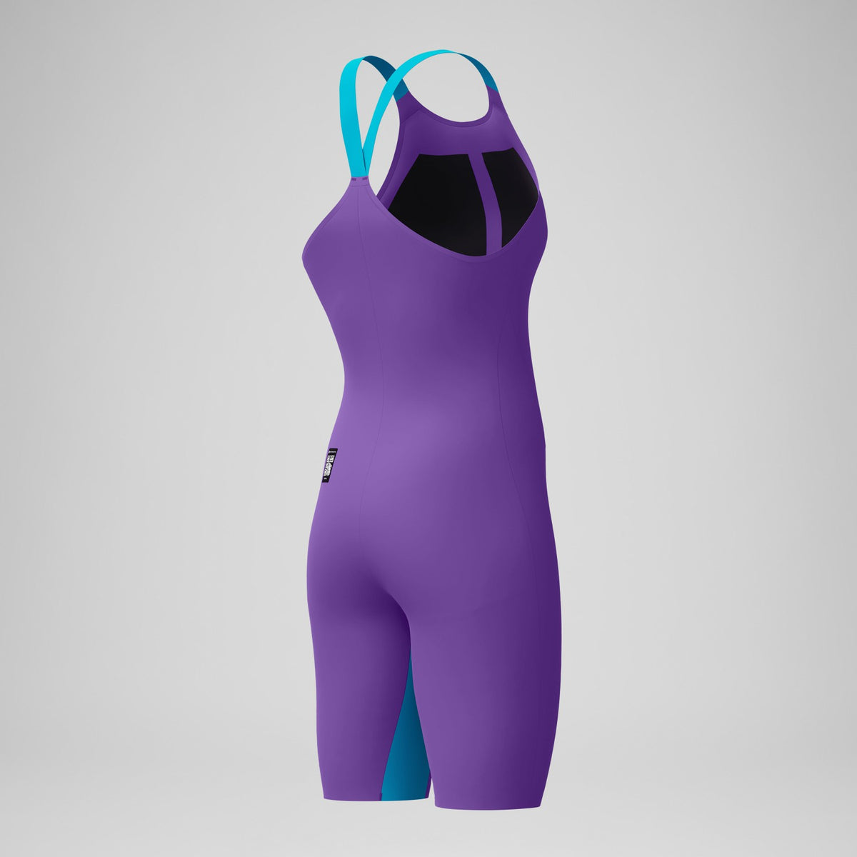 Fastskin LZR Pure Valor 2.0 Closedback Kneeskin Purple/Blue | Speedo
