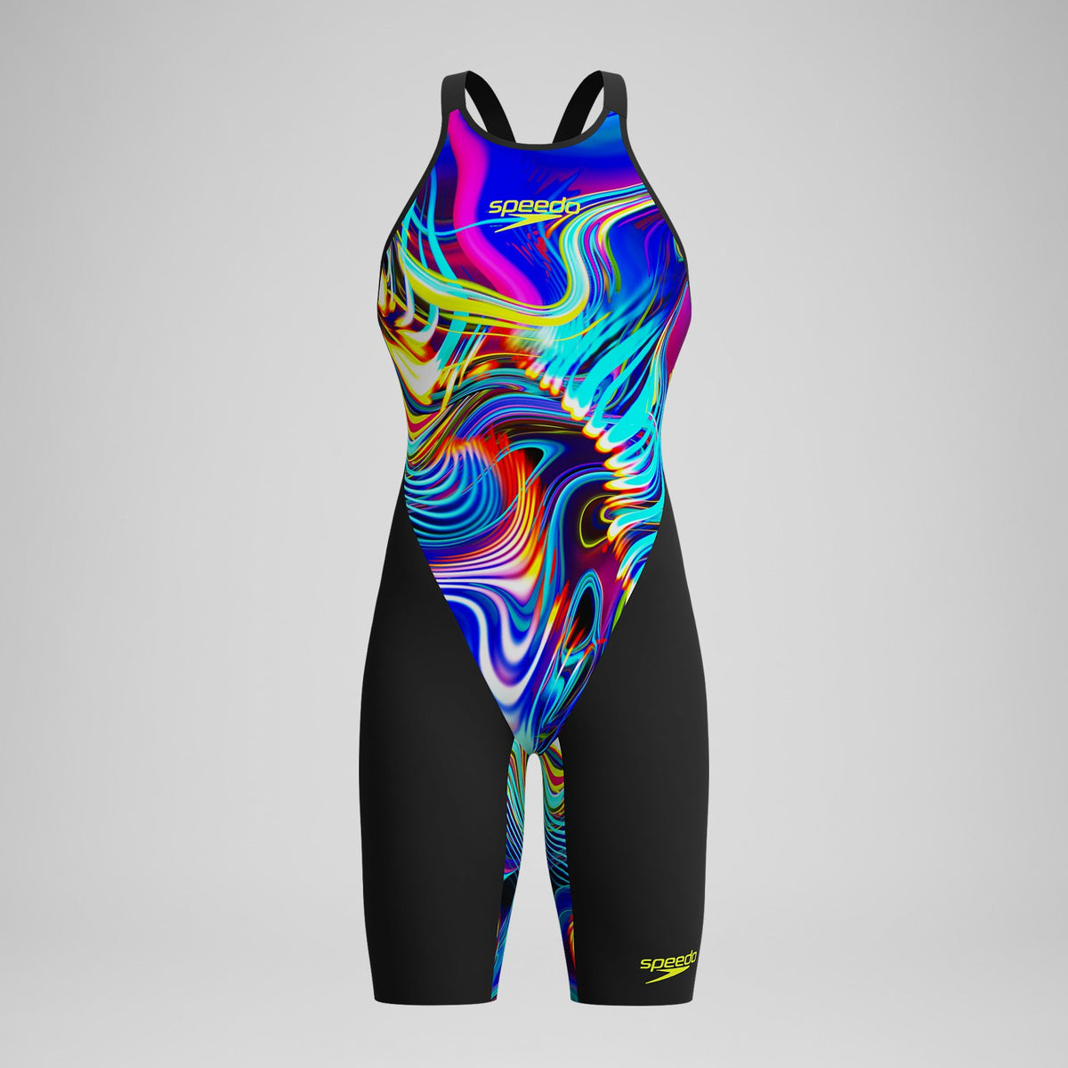 Fastskin LZR Pure Valor 2.0 Openback Kneeskin Black/Red | Speedo