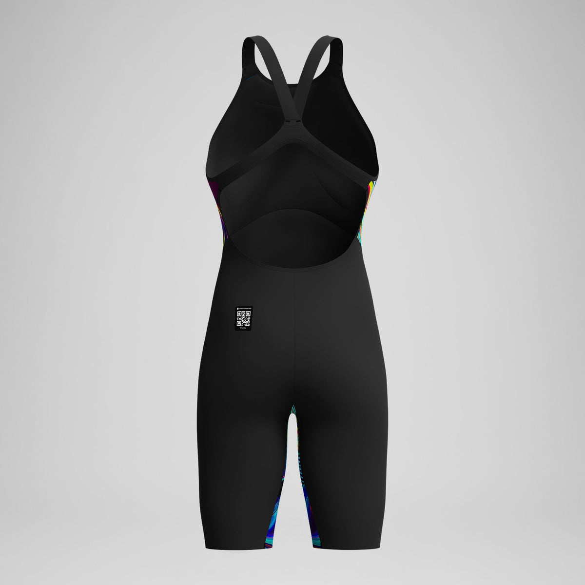 Fastskin LZR Pure Valor 2.0 Openback Kneeskin Black/Red | Speedo