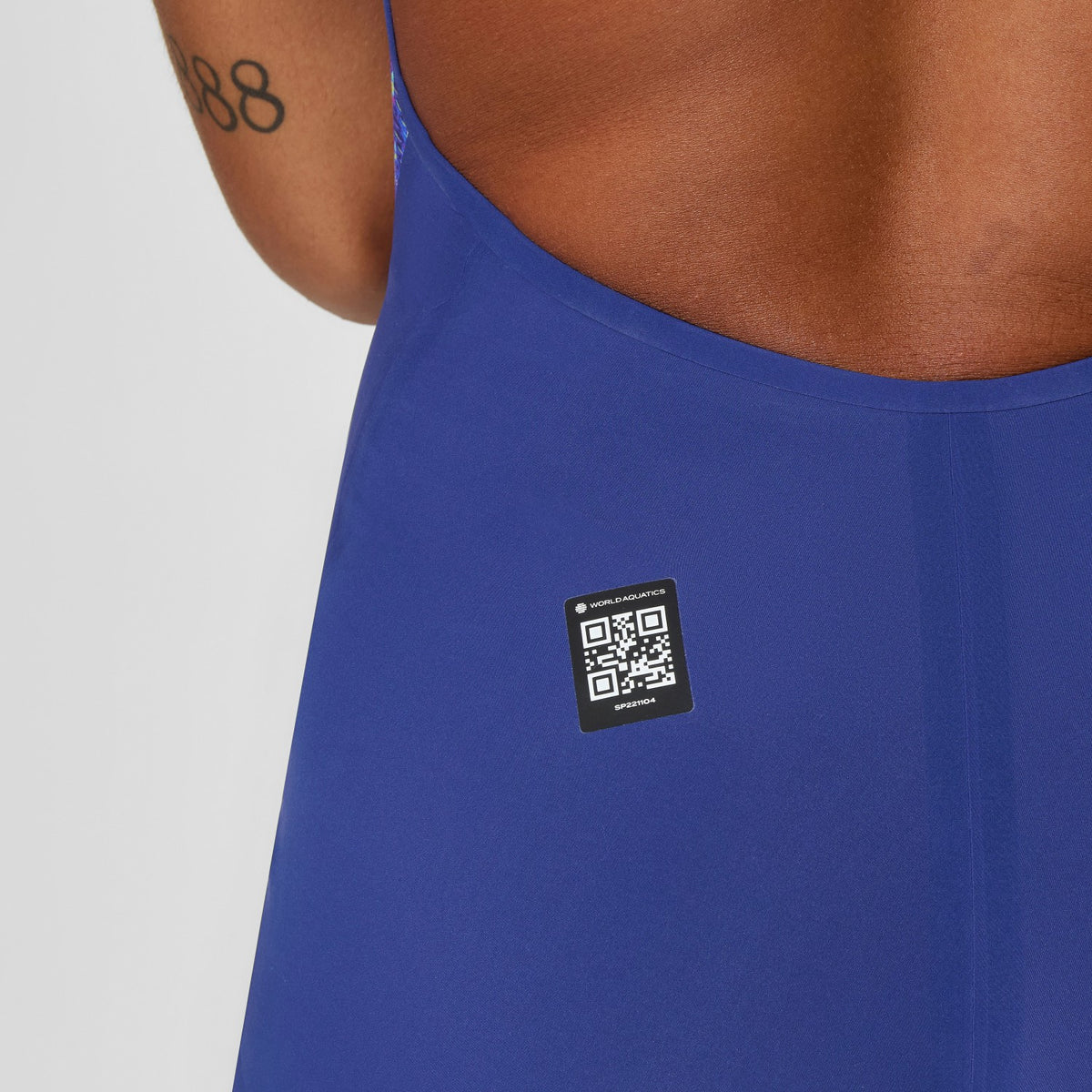 Fastskin LZR Pure Valor 2.0 Openback Kneeskin Blue/Navy | Speedo