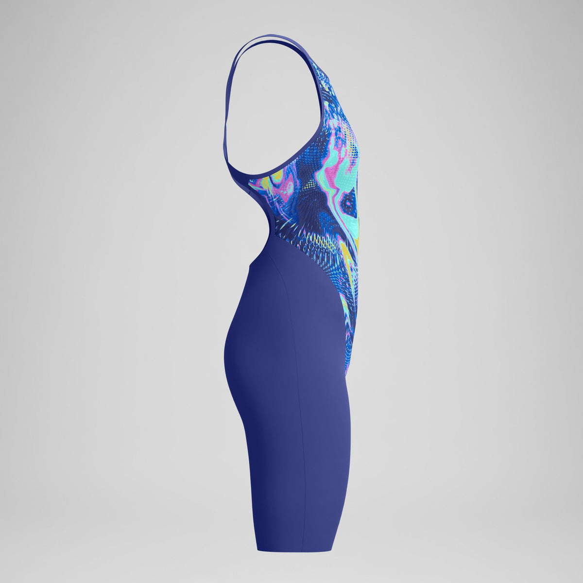 Fastskin LZR Pure Valor 2.0 Openback Kneeskin Blue/Navy | Speedo