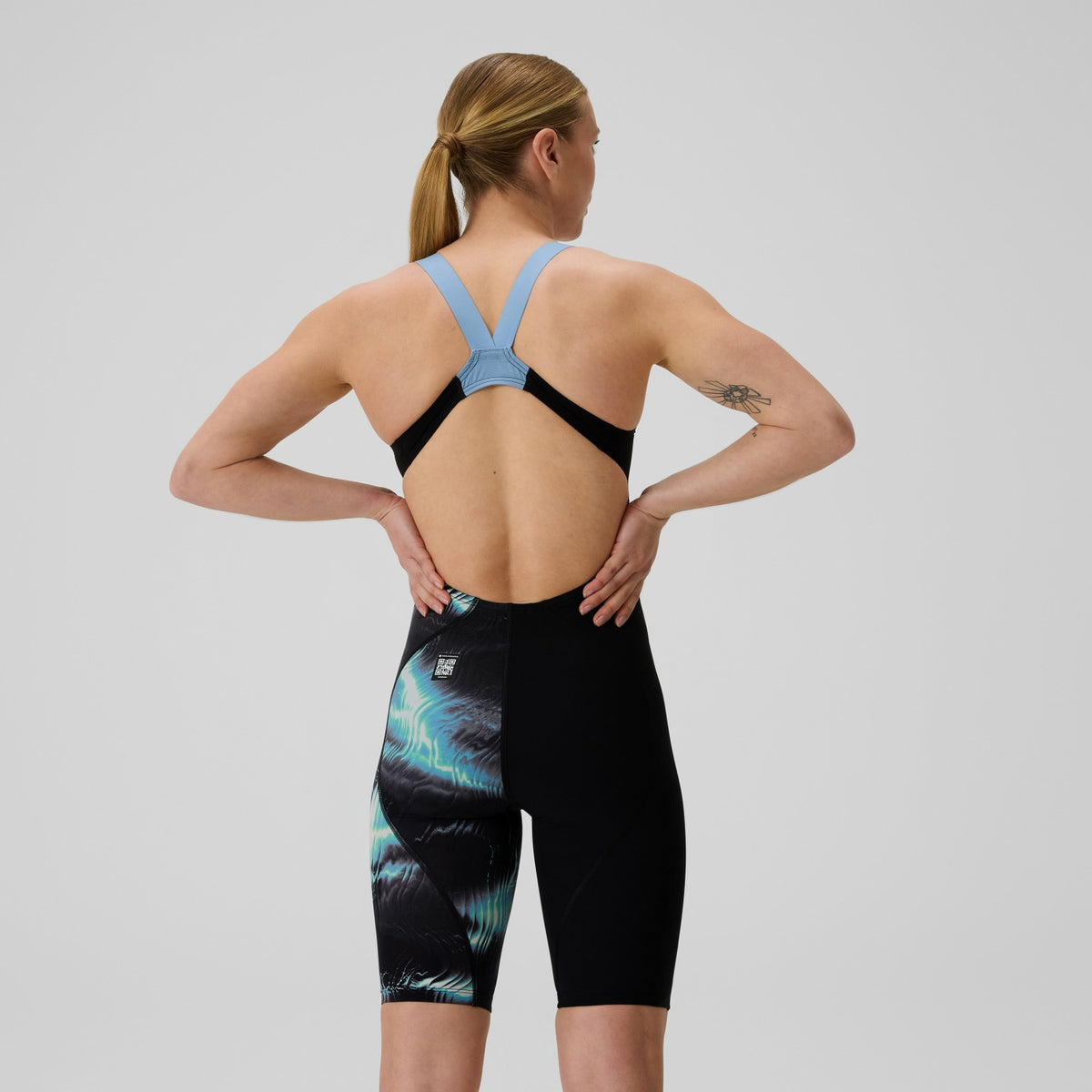 Fastskin LZR Ignite Kneeskin Black/Grey | Speedo