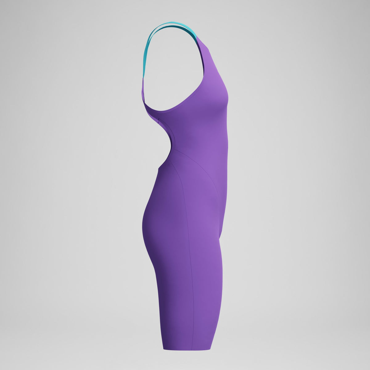 Fastskin LZR Pure Valor 2.0 Openback Kneeskin Purple/Blue | Speedo