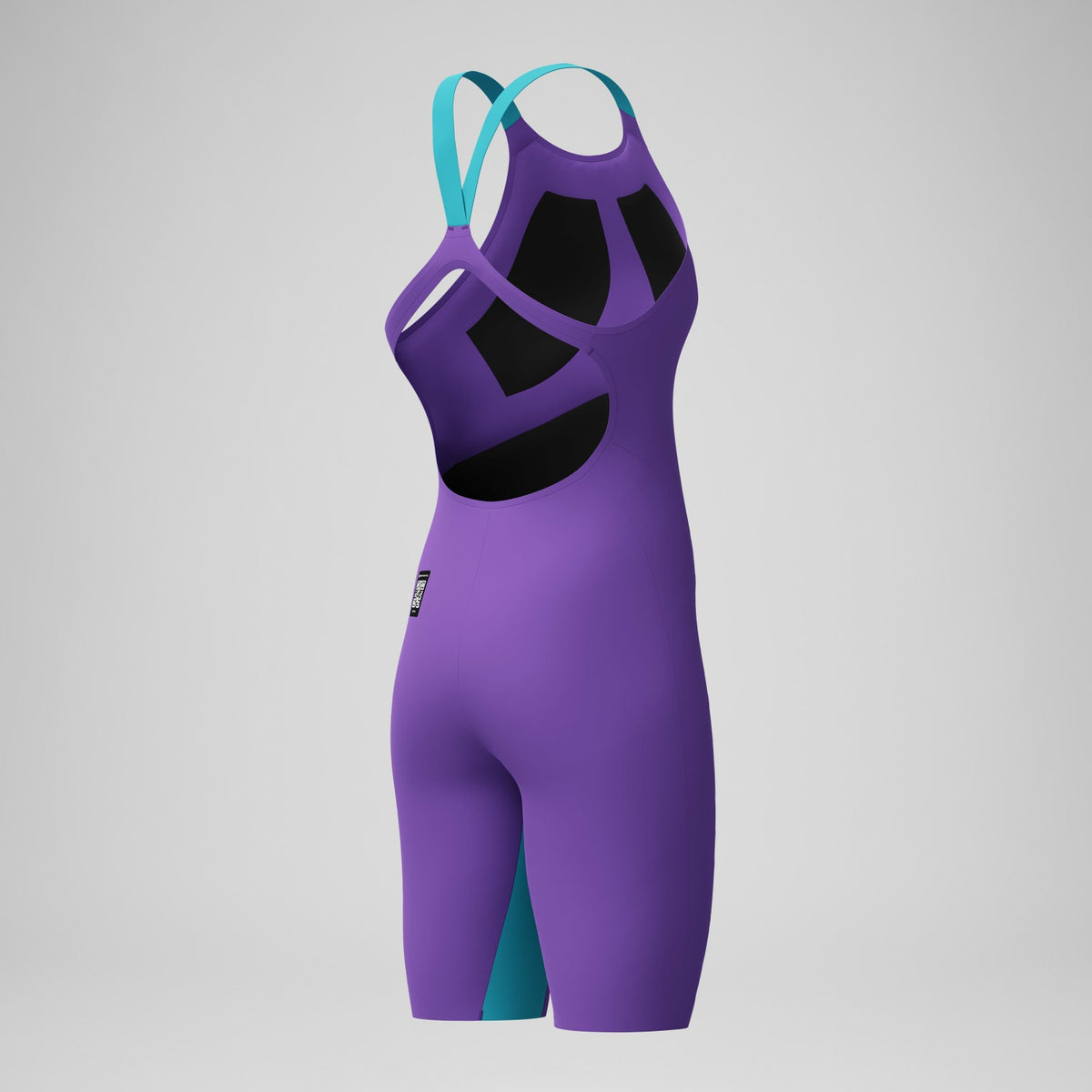 Fastskin LZR Pure Valor 2.0 Openback Kneeskin Purple/Blue | Speedo