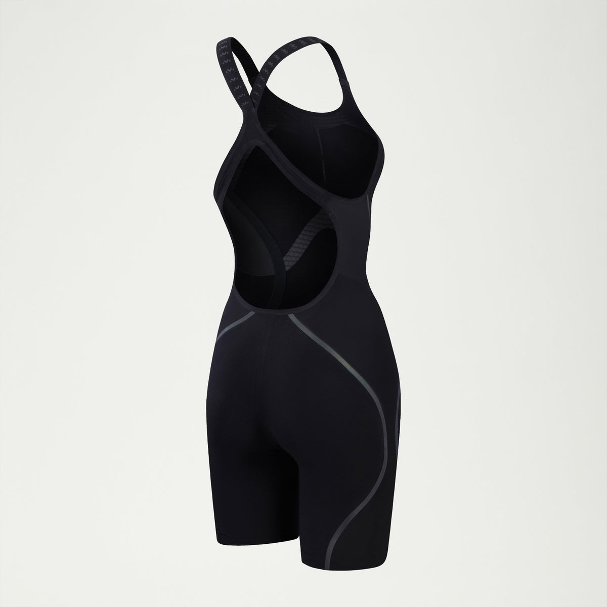 Fastskin LZR Pure Intent 2.0 Openback Kneeskin Black/Iridescen | Speedo