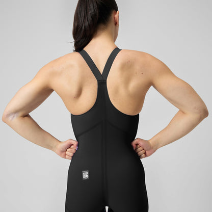 Fastskin LZR Pure Valor 2.0 Closedback Kneeskin Black/Red | Speedo