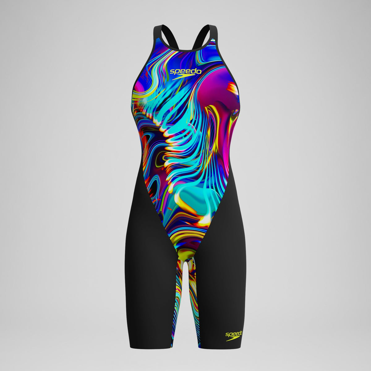 Fastskin LZR Pure Valor 2.0 Closedback Kneeskin Black/Red | Speedo