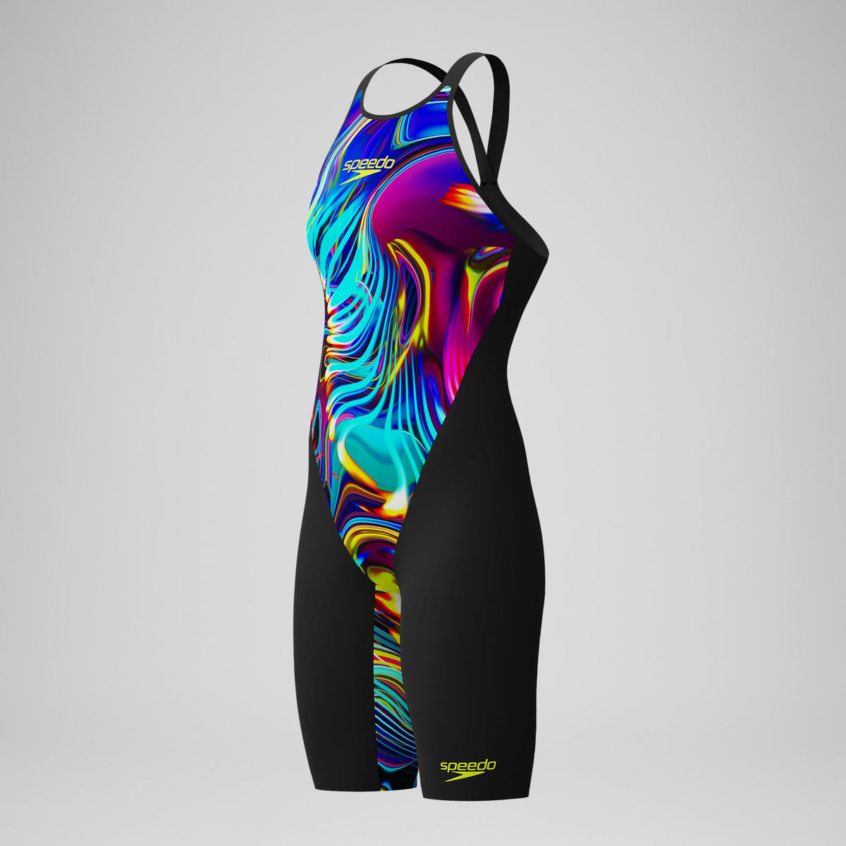 Fastskin LZR Pure Valor 2.0 Closedback Kneeskin Black/Red | Speedo