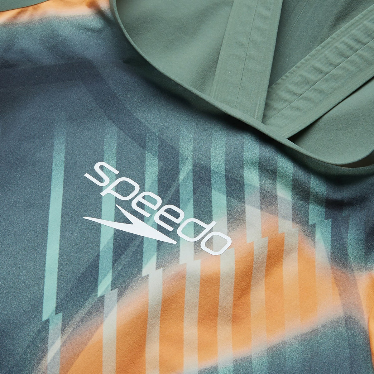 Fastskin LZR Pure Valor 2.0 Openback Kneeskin Green/Orange | Speedo