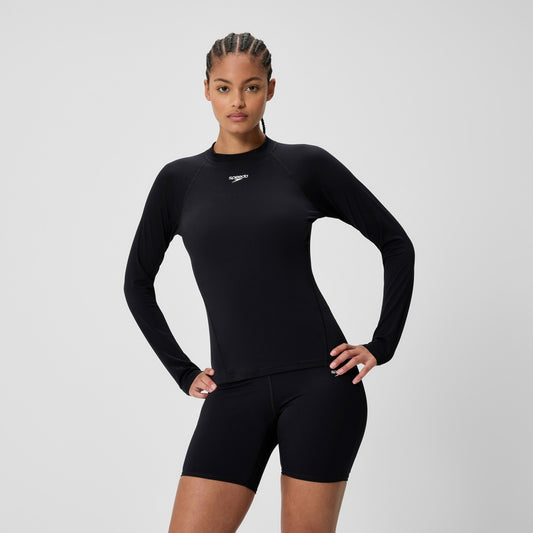 Endurance+ Long Sleeve Rashguard Black | Speedo