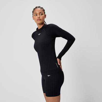 Endurance+ Long Sleeve Rashguard Black | Speedo