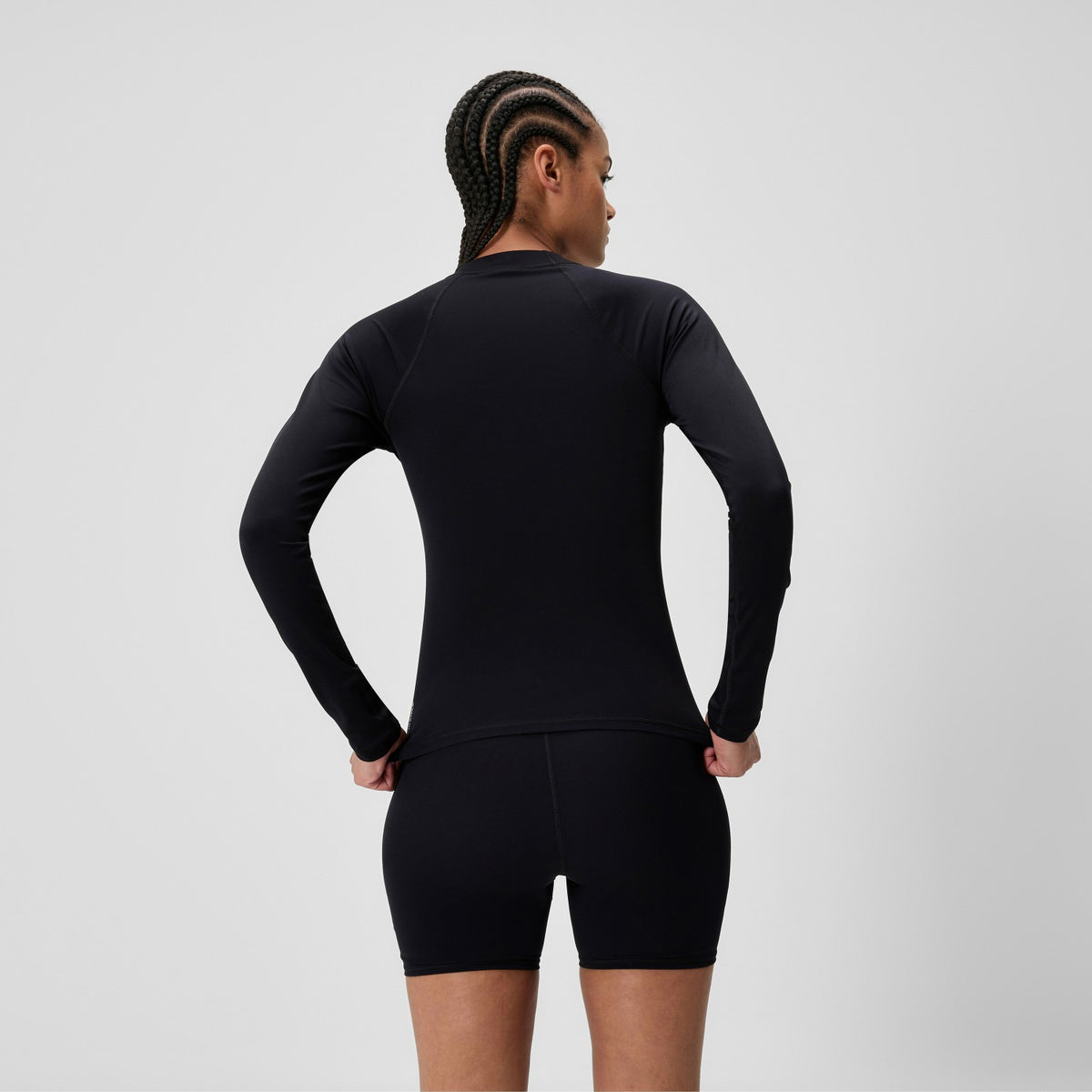 Endurance+ Long Sleeve Rashguard Black | Speedo
