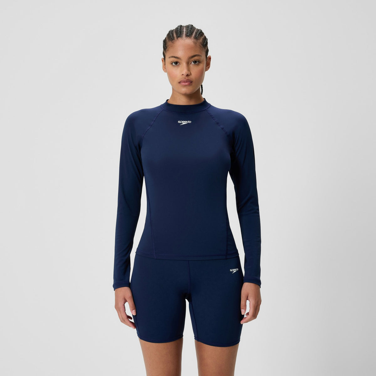 Endurance+ Long Sleeve Rashguard Navy | Speedo