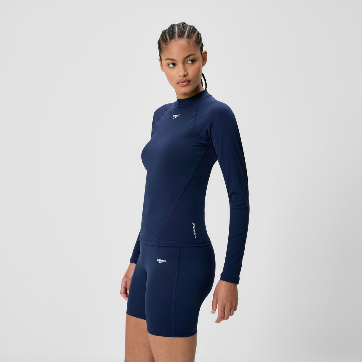 Endurance+ Long Sleeve Rashguard Navy | Speedo