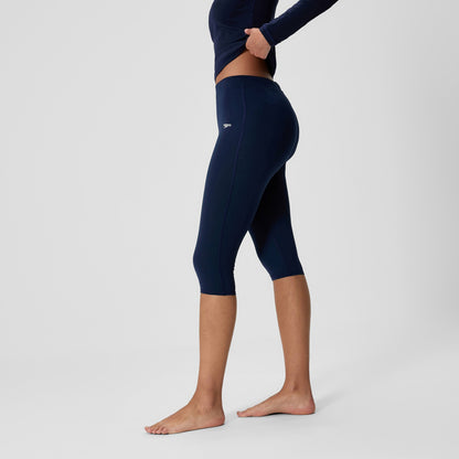 Endurance+ Three Quarter Swim Legging Navy | Speedo