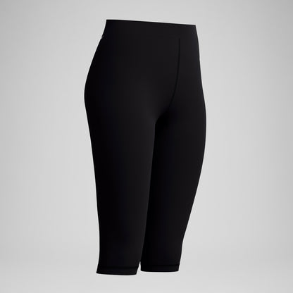 Endurance+ Three Quarter Swim Legging Black | Speedo